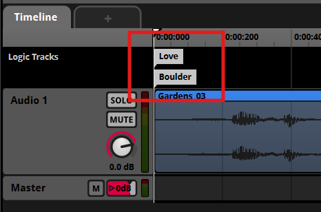Spreadsheet showing organized audio asset list with sound descriptions and implementation notes